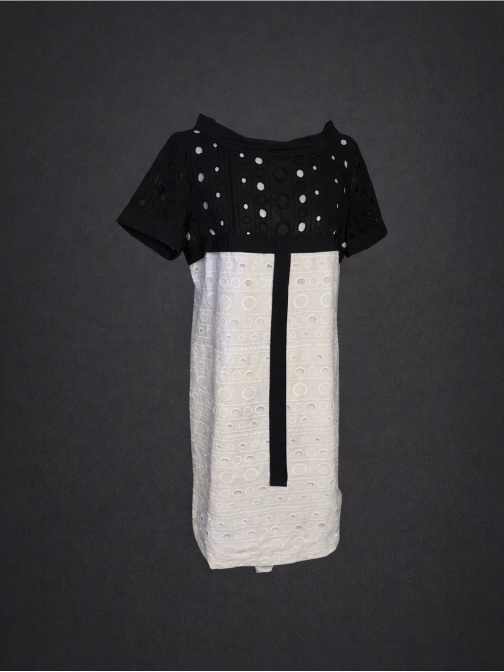 Black and White Moschino Dress